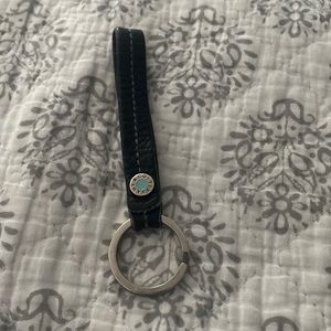 Tiffany strap key chain (black)
